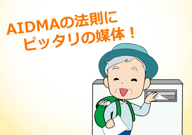 AIDMAの法則にピッタリの媒体！